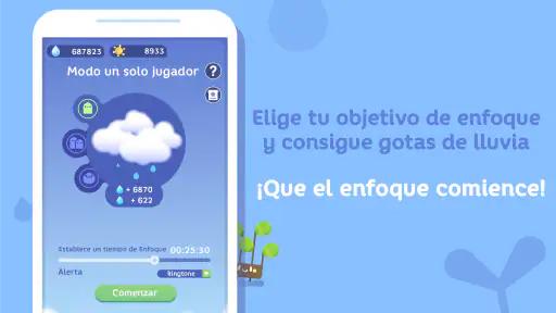 Focus Plant: Tiempo de estudio screenshot