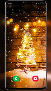 Fondo animado árbol de navidad screenshot