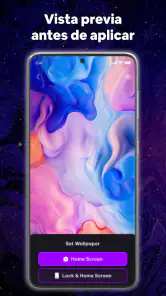 Fondo de pantalla 4D: Fluido screenshot