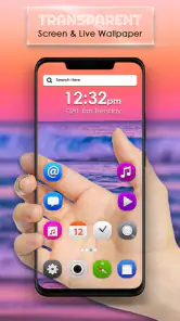 Fondo de pantalla transparente screenshot