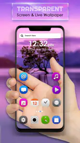Fondo de pantalla transparente screenshot