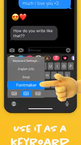 Fontmaker - Font Keyboard App screenshot