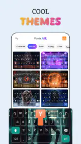 Fonts de Teclado: Temas, Emoji screenshot