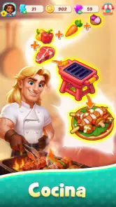 Foodstars: Combina y Cocina screenshot