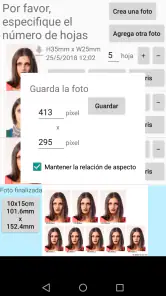 Foto carnet screenshot