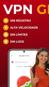 Free VPN gratis de Planet VPN screenshot