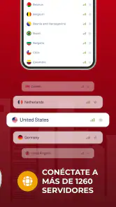 Free VPN gratis de Planet VPN screenshot