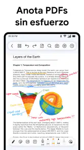 Freenotes: Bloc de notas, PDF screenshot