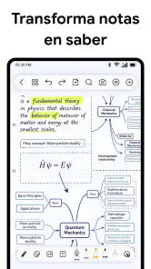 Freenotes: Bloc de notas, PDF screenshot