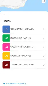Fuengirola Transporte Urbano screenshot