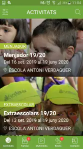 Fundesplai Inscripciones screenshot