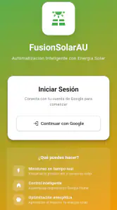 Fusion Solar Automatics screenshot