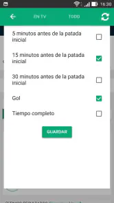 Futbol en TV screenshot