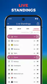 Fútbol en Vivo TV: Resultados screenshot