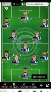 Fútbol Fantasy screenshot