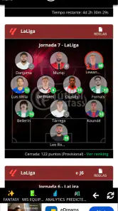 Fútbol Fantasy screenshot