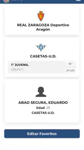 FutbolAragón screenshot