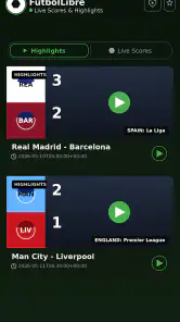 FutbolLibre screenshot