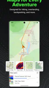 Gaia GPS (Mapas Topográficos) screenshot
