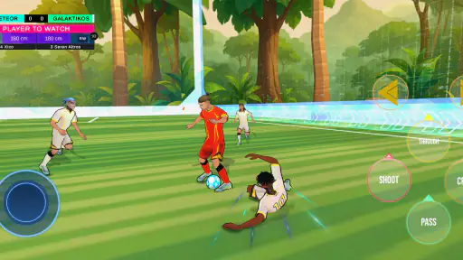 Galaxy Soccer : 3v3 Battle screenshot