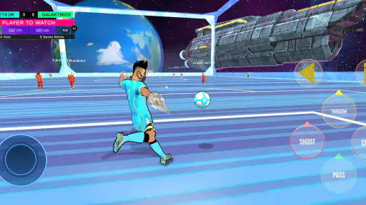 Galaxy Soccer : 3v3 Battle screenshot