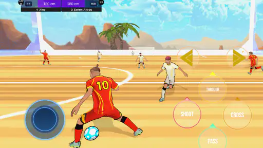 Galaxy Soccer : 3v3 Battle screenshot