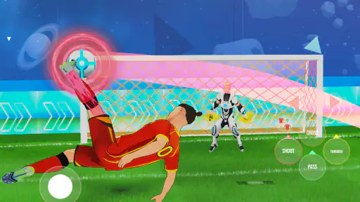 Galaxy Soccer : 3v3 Battle screenshot