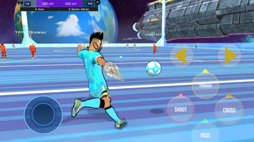 Galaxy Soccer : 3v3 Battle screenshot