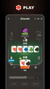 Gambit -  Play and Learn Poker screenshot