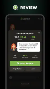 Gambit -  Play and Learn Poker screenshot