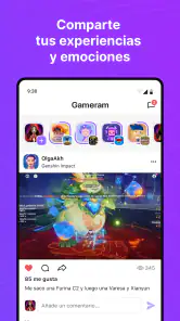 Gameram – Red para jugadores screenshot