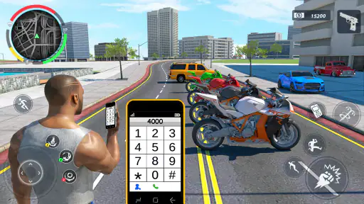 Gangster Crime City Attack 3D screenshot