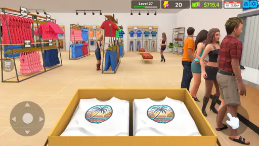Garments Shop - Simulator Game screenshot