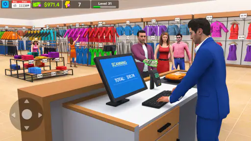 Garments Shop - Simulator Game screenshot