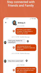 Garmin Messenger™ screenshot
