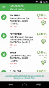 Gasolina y Diesel España screenshot