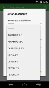 Gasolina y Diesel España screenshot
