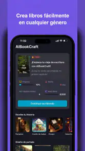 Generador Historias IA screenshot