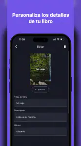 Generador Historias IA screenshot