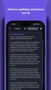 Generador Historias IA screenshot