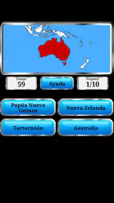Geografía Mundial - Juego screenshot