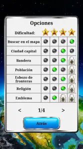 Geografía Mundial - Juego screenshot
