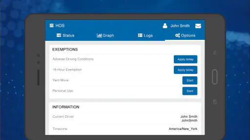 Geotab Drive screenshot