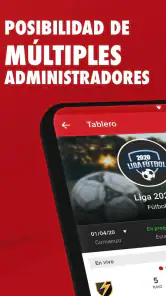 Gestor de ligas y torneos screenshot