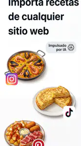 Gestor de recetas: Recipe Bro screenshot