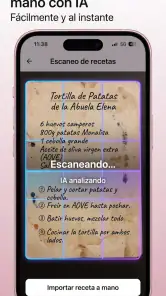 Gestor de recetas: Recipe Bro screenshot