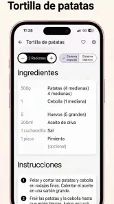 Gestor de recetas: Recipe Bro screenshot
