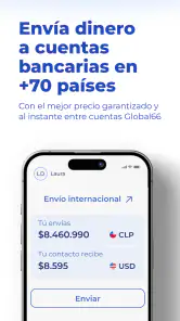 Global66: paga, envía, y más screenshot