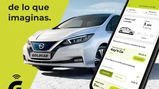 Goldcar Alquiler de coches App screenshot