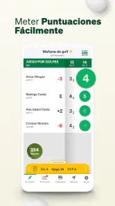 Golf GameBook Puntuación & GPS screenshot